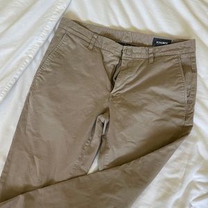 Bonobos men’s tan khaki chino pants 33x28